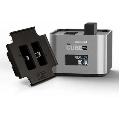 Piastra batteria Hähnel ProCube2 - Compatibile con Canon LP-E17 Piastra batteria Hähnel ProCube2 - Compatibile con Canon LP-E17