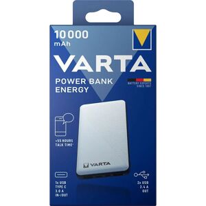 Power Bank Varta 10000 mAh - Caricatore portatile in polimero di litio Power Bank Varta 10000 mAh - Caricatore portatile in polimero di litio