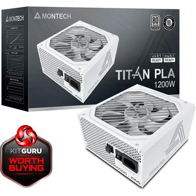 Alimentatore Montech Titan 1200W - 80 Plus Platinum, Modulare, PCIe 5.1 Alimentatore Montech Titan 1200W - 80 Plus Platinum, Modulare, PCIe 5.1