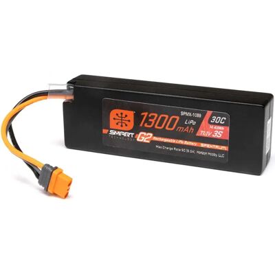 Spektrum 11.1V 1300mAh 3S Smart G2 Batteria LiPo - Batteria LiPo Spektrum 11.1V 1300mAh 3S Smart G2 Batteria LiPo - Batteria LiPo