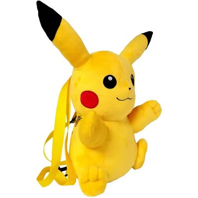 Zaino di Peluche Pikachu Nintendo - 36cm - Licenza Ufficiale Zaino di Peluche Pikachu Nintendo - 36cm - Licenza Ufficiale