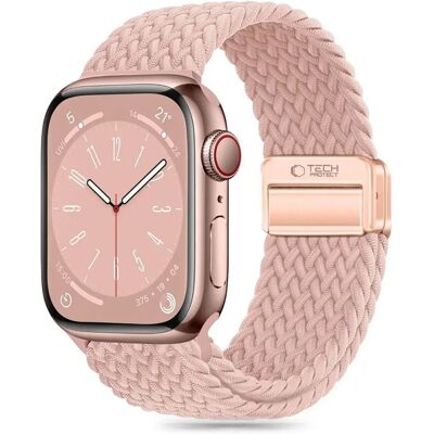 Cinturino in Nylon per Apple Watch - Dusty Rose - Elegante e Resistente Cinturino in Nylon per Apple Watch - Dusty Rose - Elegante e Resistente
