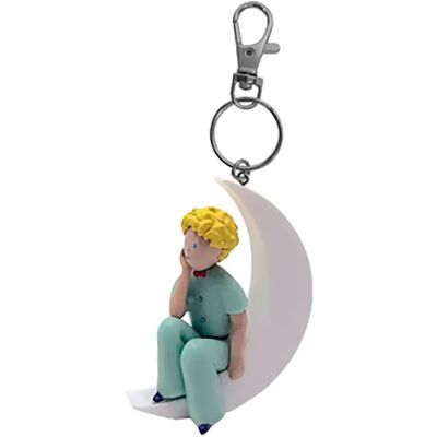 Plastoy Portachiavi Le Petit Prince Sitting In The Moon Multicolour One Size Plastoy Portachiavi Le Petit Prince Sitting In The Moon Multicolour One Size