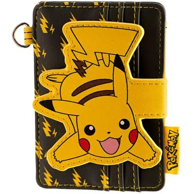 Abysse Portacarte Premium Pikachu Yellow / Black One Size Abysse Portacarte Premium Pikachu Yellow / Black One Size