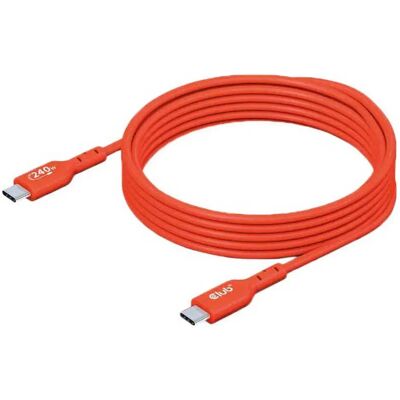 Club 3D Cavo Usb-c Cac-1573 2 M Orange One Size Club 3D Cavo Usb-c Cac-1573 2 M Orange One Size