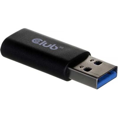 Club 3D Adattatore Da Usb-c A Usb-a Cac1525 Black One Size Club 3D Adattatore Da Usb-c A Usb-a Cac1525 Black One Size
