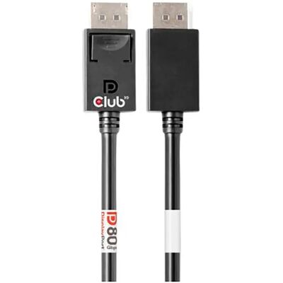 Club 3D Cavo Displayport 2.1 1.6 M Black One Size Club 3D Cavo Displayport 2.1 1.6 M Black One Size
