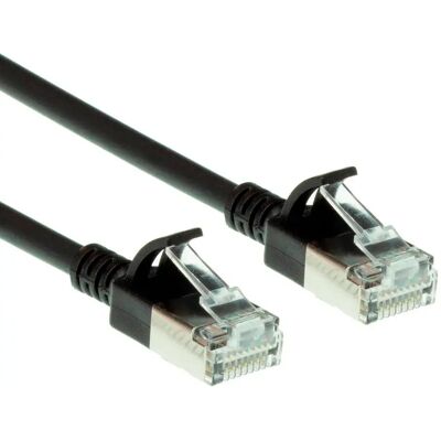 Act Cavo Di Rete Cat6a Dc7907 U/ftp Lszh 7 M Black One Size Act Cavo Di Rete Cat6a Dc7907 U/ftp Lszh 7 M Black One Size