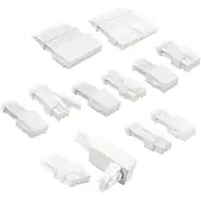 Kit di estensione cavi intrecciati bianchi Kolink - Alta potenza, 16AWG, per PC da gaming Kit di estensione cavi intrecciati bianchi Kolink - Alta potenza, 16AWG, per PC da gaming
