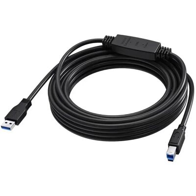 Vision Cavo Usb-a A Usb-b Tc 5musb3.0+/bl Black One Size Vision Cavo Usb-a A Usb-b Tc 5musb3.0+/bl Black One Size