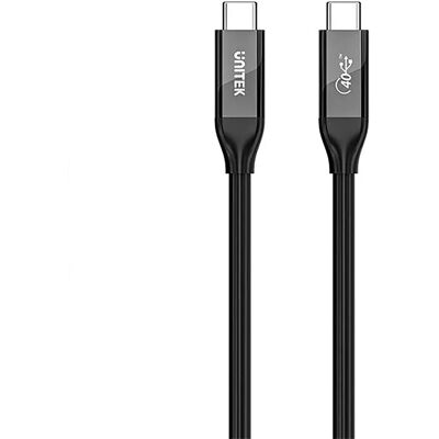 Unitek Cavo Da Usb-c A Usb-c C14100abk01 2m Black One Size Unitek Cavo Da Usb-c A Usb-c C14100abk01 2m Black One Size