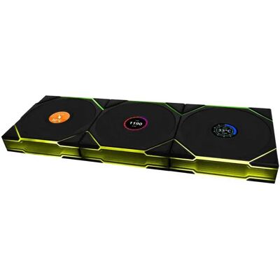 Lian-Li Ventilatore Unifan Tl-lcd Wireless 120 Mm Lian-Li Ventilatore Unifan Tl-lcd Wireless 120 Mm