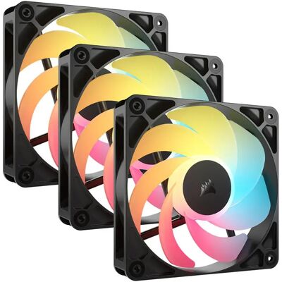 Corsair Ventilatore Rs120-r Argb 120 Mm 3 Unità Corsair Ventilatore Rs120-r Argb 120 Mm 3 Unità