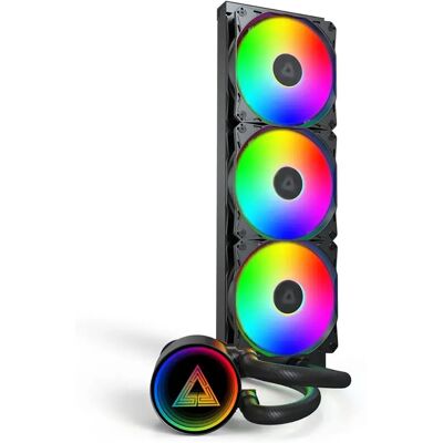 Montech Raffreddamento Liquido Lightflow Argb 360 360 Mm Black One Size Montech Raffreddamento Liquido Lightflow Argb 360 360 Mm Black One Size
