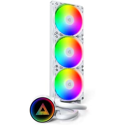 Montech Raffreddamento Liquido Lightflow Argb 360 360 Mm White One Size Montech Raffreddamento Liquido Lightflow Argb 360 360 Mm White One Size