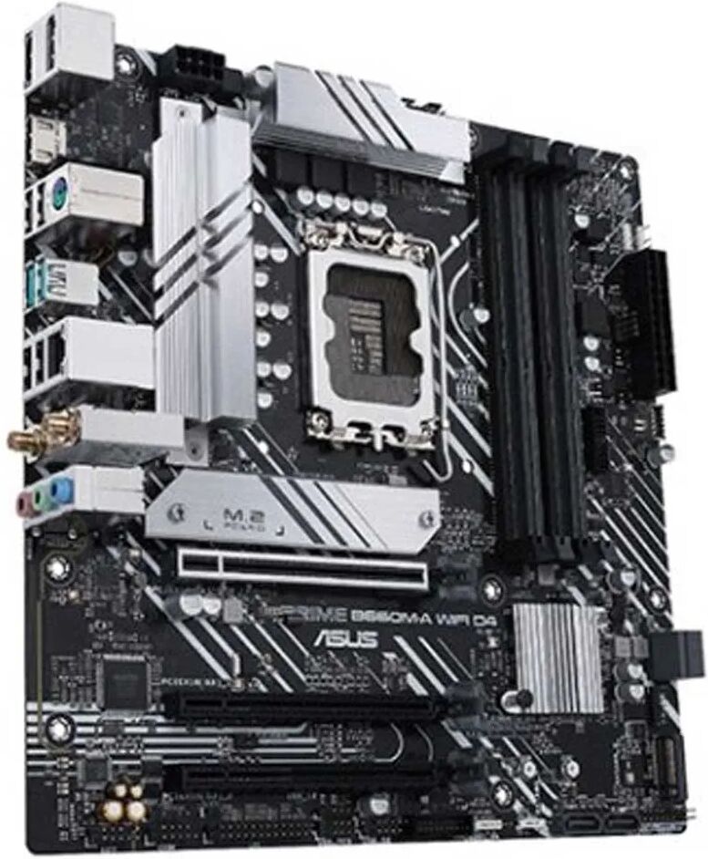 ASUS MB B660, PRIME B660M-A WIFI D4, LGA 1700, DDR4, ALDER LAKE 1 ASUS MB B660, PRIME B660M-A WIFI D4, LGA 1700, DDR4, ALDER LAKE