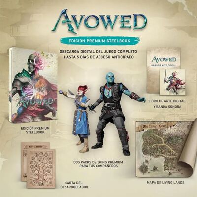 Games Xbox Smart Delivery Avowed Premium Edition Steelbook Games Xbox Smart Delivery Avowed Premium Edition Steelbook
