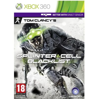 Games Xbox 360 Tom Clancy´s Splinter Cell: Blacklist Games Xbox 360 Tom Clancy´s Splinter Cell: Blacklist