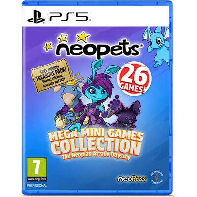 Playstation Games Ps5 Neopets: Mega Mini Games Collection-the Neopian Arcade Odyssey (day 1 Edition) Playstation Games Ps5 Neopets: Mega Mini Games Collection-the Neopian Arcade Odyssey (day 1 Edition)
