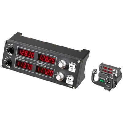 Logitech Pannello Radio Per Pc Saitek Pro Flight Black One Size Logitech Pannello Radio Per Pc Saitek Pro Flight Black One Size