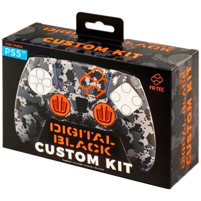 Fr-tec Cover Per Controller Ps5 Digital Black Grey One Size Fr-tec Cover Per Controller Ps5 Digital Black Grey One Size