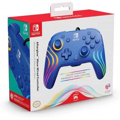 Pdp Controller Per Nintendo Switch Afterglow Wave Pdp Controller Per Nintendo Switch Afterglow Wave