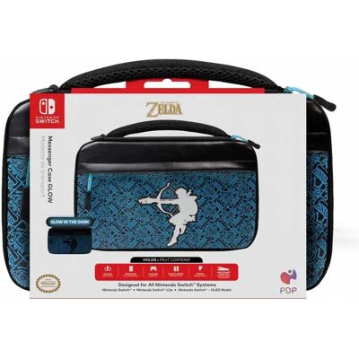 Pdp Custodia Per Nintendo Switch Messenger Glow Sheikah Shoot Pdp Custodia Per Nintendo Switch Messenger Glow Sheikah Shoot