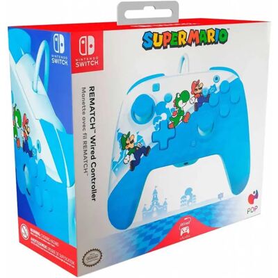 Pdp Controller Per Nintendo Switch Rematch Mario Escape Pdp Controller Per Nintendo Switch Rematch Mario Escape