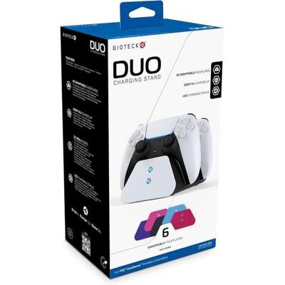 Playstation Games Supporto Di Ricarica Doppio Per Ps5 Dualsense 6 Colori Playstation Games Supporto Di Ricarica Doppio Per Ps5 Dualsense 6 Colori