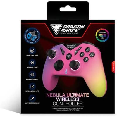Dragonshock Controller Per Nintendo Switch Nebula Ultimate Pro Dragonshock Controller Per Nintendo Switch Nebula Ultimate Pro