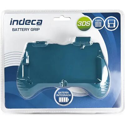 Indeca Impugnatura Batteria 3ds Blue One Size Indeca Impugnatura Batteria 3ds Blue One Size