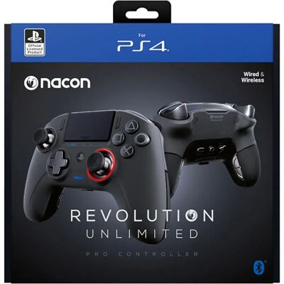 Nacon Controller Ps4 Revolution Unlimited Black One Size Nacon Controller Ps4 Revolution Unlimited Black One Size