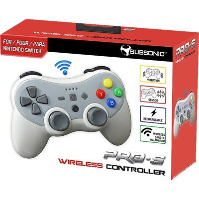 Subsonic Gamepad Wireless Per Nintendo Switch Pro-s Retro Snes Subsonic Gamepad Wireless Per Nintendo Switch Pro-s Retro Snes