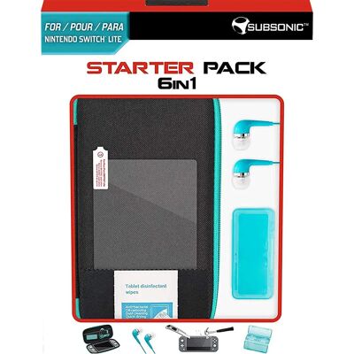 Subsonic Cover Starter Pack Switch Lite 6 In 1 Multicolour One Size Subsonic Cover Starter Pack Switch Lite 6 In 1 Multicolour One Size