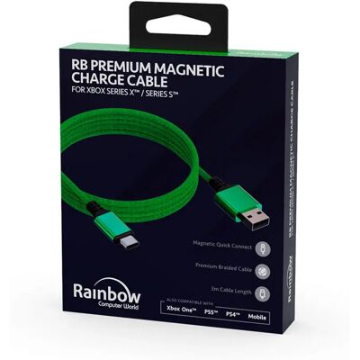 Rainbow Caricatore Controller Premium Xbox Green One Size Rainbow Caricatore Controller Premium Xbox Green One Size