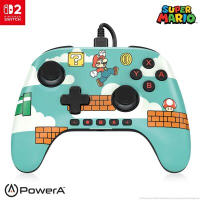 Powera Controller Switch 2 Advantage Mario Time Powera Controller Switch 2 Advantage Mario Time