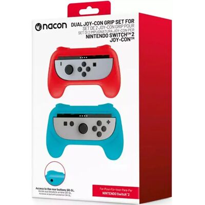 Nacon Impugnatura Doppia Per 2 Joy-con Multicolor One Size Nacon Impugnatura Doppia Per 2 Joy-con Multicolor One Size
