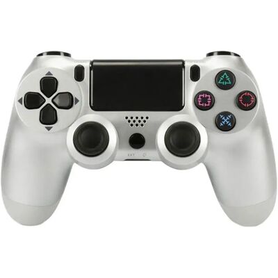 Controller PS4 Doubleshock 4 Argento - Gamepad Controller PS4 Doubleshock 4 Argento - Gamepad