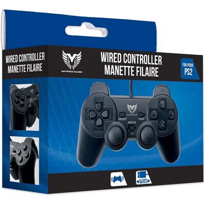 Controller Nero PS2 Freaks and Geeks - 110009a Controller Nero PS2 Freaks and Geeks - 110009a