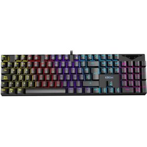 Krom Tastiera Meccanica Gaming Nxkromkasic Spagnolo Krom Tastiera Meccanica Gaming Nxkromkasic Spagnolo