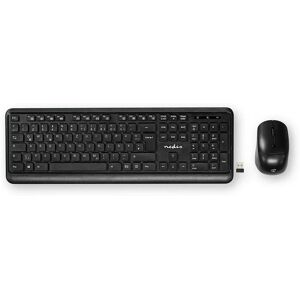 Nedis Tastiera E Mouse Kbmcw100bkde Nedis Tastiera E Mouse Kbmcw100bkde