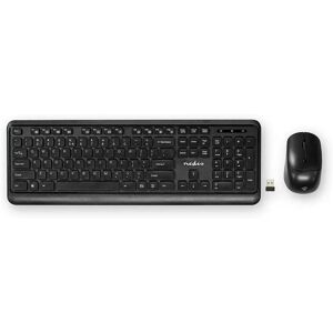 Nedis Tastiera E Mouse Kbmcw100bkus Nedis Tastiera E Mouse Kbmcw100bkus