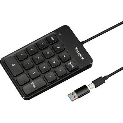 Targus Tastiera Numerica Usb Wired Keypad Black One Size Targus Tastiera Numerica Usb Wired Keypad Black One Size