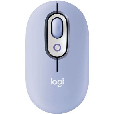 Logitech Mouse Wireless Pop Lilac One Size Logitech Mouse Wireless Pop Lilac One Size