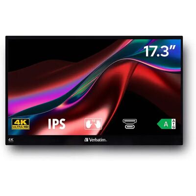 Verbatim Schermo Pmt-17-k 17.3´´ k Ips Led 75hz Verbatim Schermo Pmt-17-k 17.3´´ k Ips Led 75hz