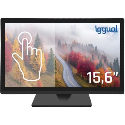 Iggual Schermo Tattile Igg319864 16´´ 16:9 Hd+ Black One Size Iggual Schermo Tattile Igg319864 16´´ 16:9 Hd+ Black One Size
