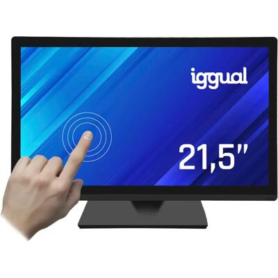 Iggual Schermo Táctil Capacitivo 21.5´´ Fhd Tn Led Black One Size Iggual Schermo Táctil Capacitivo 21.5´´ Fhd Tn Led Black One Size