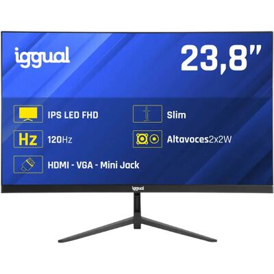 Iggual Schermo 24´´ 120hz Black One Size Iggual Schermo 24´´ 120hz Black One Size