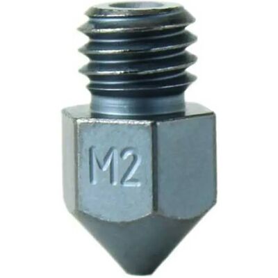Micro Swiss Ugello Per Stampante 3d M2 Hardened High Speed Steel Mk8 0.60 Mm Micro Swiss Ugello Per Stampante 3d M2 Hardened High Speed Steel Mk8 0.60 Mm
