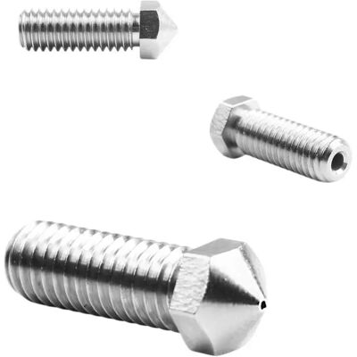 Micro Swiss Ugello Per Stampante 3d Plated Wear Resistant High Flow/artillery Sidewinder/volcano 1.75 Mm 0.6 Mm Micro Swiss Ugello Per Stampante 3d Plated Wear Resistant High Flow/artillery Sidewinder/volcano 1.75 Mm 0.6 Mm